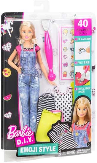 Aanbiedingen Barbie Emoji Style - Barbie - Geldig van 24/06/2017 tot 31/07/2017 bij ToyChamp