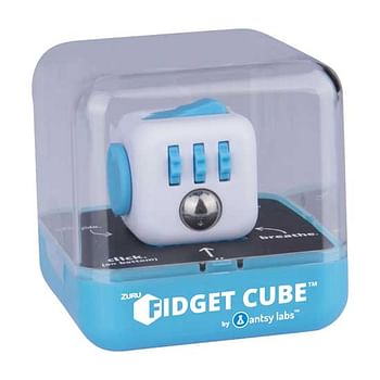 Aanbiedingen Fidget Cube aqua - Merkloos - Geldig van 24/06/2017 tot 31/07/2017 bij ToyChamp