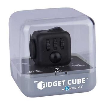 Aanbiedingen Fidget Cube midnight - Merkloos - Geldig van 24/06/2017 tot 31/07/2017 bij ToyChamp