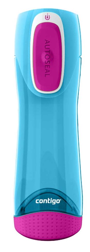 Aanbiedingen Contigo Swish Sky blue Autoseal Water Bottle 500ml - Contigo - Geldig van 05/08/2017 tot 10/09/2017 bij ToyChamp