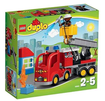 Aanbiedingen 10592 Brandweertruck - Lego - Geldig van 07/10/2017 tot 22/10/2017 bij ToyChamp