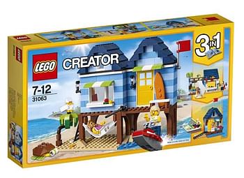 Aanbiedingen 31063 Strandvakantie - Lego - Geldig van 07/10/2017 tot 22/10/2017 bij ToyChamp