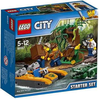 Aanbiedingen 60157Jungle startset - Lego - Geldig van 07/10/2017 tot 22/10/2017 bij ToyChamp