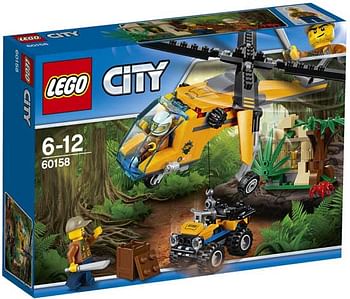 Aanbiedingen 60158 Jungle vrachthelikopter - Lego - Geldig van 07/10/2017 tot 22/10/2017 bij ToyChamp