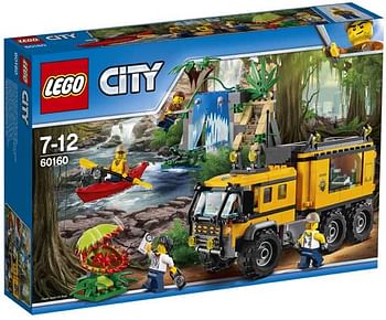 Aanbiedingen 60160 Jungle mobiel laboratorium - Lego - Geldig van 21/10/2017 tot 10/12/2017 bij ToyChamp