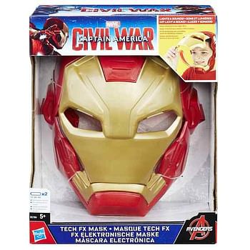 Aanbiedingen Civil War Iron Man Tech FX electronisch masker - Hasbro - Geldig van 21/10/2017 tot 10/12/2017 bij ToyChamp