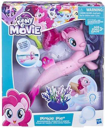 Aanbiedingen My Little Pony the Movie Zwemmende Pinkie Pie zeep - My Little Pony - Geldig van 21/10/2017 tot 10/12/2017 bij ToyChamp