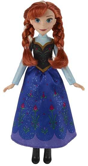 Aanbiedingen Frozen Anna - Disney - Geldig van 21/10/2017 tot 10/12/2017 bij ToyChamp