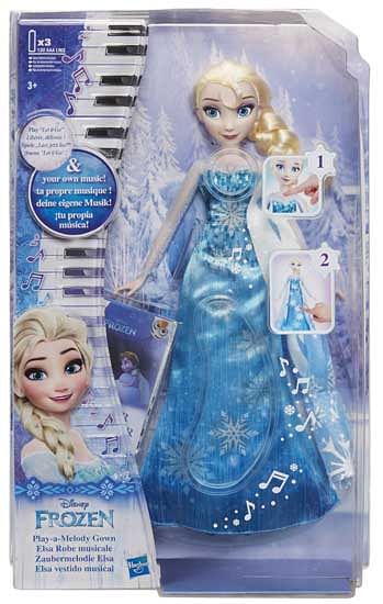 Aanbiedingen Frozen Elsa met pianojurk - Disney - Geldig van 21/10/2017 tot 10/12/2017 bij ToyChamp