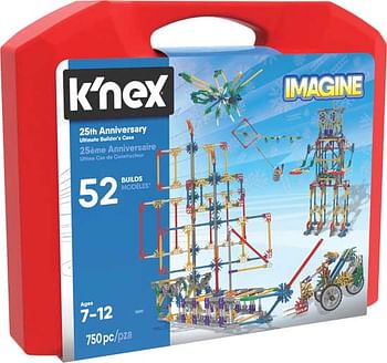 Aanbiedingen K'nex 750-delige koffer 25ste verjaardag - K'Nex - Geldig van 21/10/2017 tot 10/12/2017 bij ToyChamp