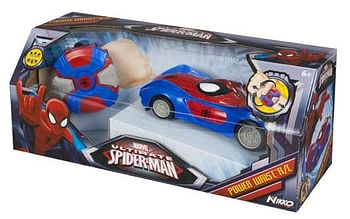 Aanbiedingen Nikko Spider-Man Power Wrist RC auto - Nikko - Geldig van 21/10/2017 tot 10/12/2017 bij ToyChamp