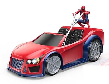 Aanbiedingen Nikko Web Wheelie Spider-Man RC auto - Nikko - Geldig van 21/10/2017 tot 10/12/2017 bij ToyChamp