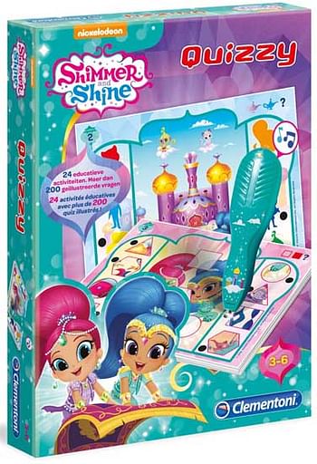 Aanbiedingen Shimmer & Shine Quizzy - Clementoni - Geldig van 21/10/2017 tot 10/12/2017 bij ToyChamp