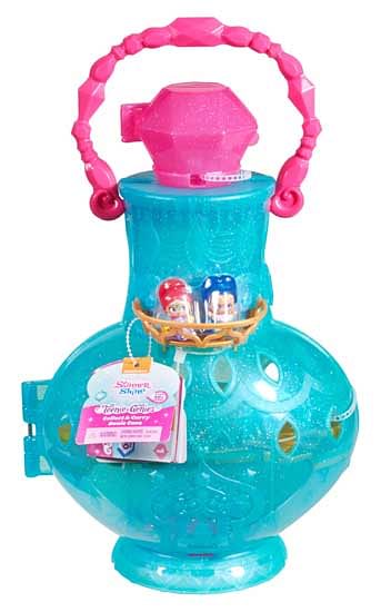 Aanbiedingen Shimmer & Shine Teenie Genie Collect & Carry Genie - Fisher-Price - Geldig van 21/10/2017 tot 10/12/2017 bij ToyChamp