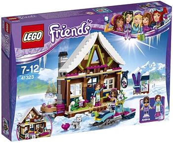 Aanbiedingen 41323 Wintersport chalet - Lego - Geldig van 21/10/2017 tot 10/12/2017 bij ToyChamp