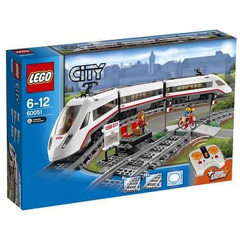 Aanbiedingen 60051 Hogesnelheids-passagierstrein - Lego - Geldig van 21/10/2017 tot 10/12/2017 bij ToyChamp