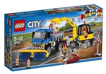 Aanbiedingen 60152 Veeg- en graafmachine - Lego - Geldig van 21/10/2017 tot 10/12/2017 bij ToyChamp