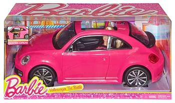 Aanbiedingen Barbie met Volkswagen Beetle - Barbie - Geldig van 21/10/2017 tot 10/12/2017 bij ToyChamp