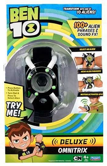 Aanbiedingen Electronische Omnitrix deluxe - Giochi Preziosi - Geldig van 21/10/2017 tot 10/12/2017 bij ToyChamp