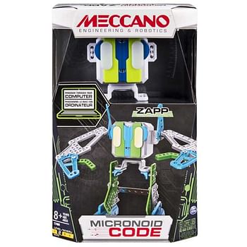 Aanbiedingen Meccano Micronoid Code - Meccano - Geldig van 21/10/2017 tot 10/12/2017 bij ToyChamp