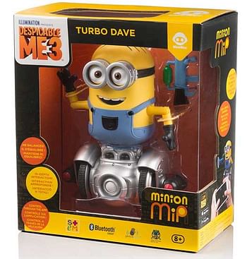 Aanbiedingen MiP Turbo Dave - Wowwee - Geldig van 21/10/2017 tot 10/12/2017 bij ToyChamp