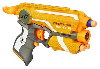 Aanbiedingen Nerf Elite Firestrike - Nerf - Geldig van 21/10/2017 tot 10/12/2017 bij ToyChamp