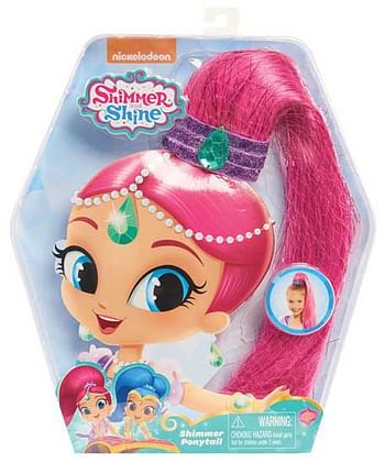 Aanbiedingen Shimmer & Shine Ponytail pruik met paardenstaart - Giochi Preziosi - Geldig van 21/10/2017 tot 10/12/2017 bij ToyChamp