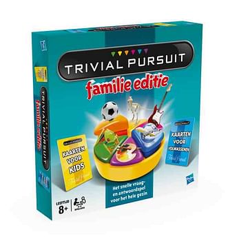 Aanbiedingen Trivial Pursuit Familie (Belgische versie) - Hasbro - Geldig van 21/10/2017 tot 10/12/2017 bij ToyChamp