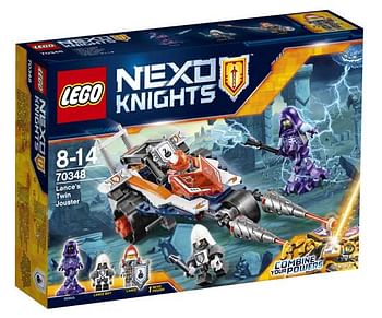 Aanbiedingen 70348 Lance's dubbele Jouster - Lego - Geldig van 21/10/2017 tot 10/12/2017 bij ToyChamp