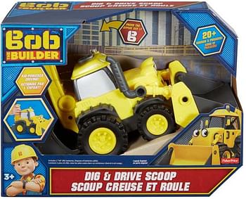 Aanbiedingen Bob de Bouwer Graaf en Rij Scoop - Fisher-Price - Geldig van 21/10/2017 tot 10/12/2017 bij ToyChamp