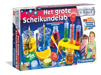 Aanbiedingen Het grote scheikundelab - Clementoni - Geldig van 21/10/2017 tot 10/12/2017 bij ToyChamp