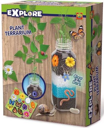 Aanbiedingen SES Explore Planten Terrarium - SES - Geldig van 21/10/2017 tot 10/12/2017 bij ToyChamp