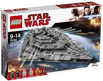Aanbiedingen 75190 First Order Star Destroyer - Lego - Geldig van 21/10/2017 tot 10/12/2017 bij ToyChamp