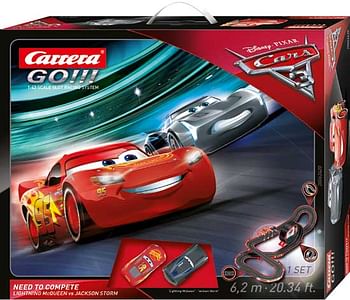 Aanbiedingen Carrera Go!!! Cars 3 Need to Compete - Carrera - Geldig van 21/10/2017 tot 10/12/2017 bij ToyChamp