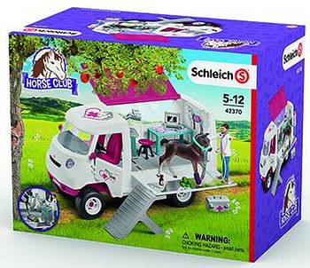 Aanbiedingen Schleich Horse Club 42370 Mobiele dierenarts - Schleich - Geldig van 21/10/2017 tot 10/12/2017 bij ToyChamp