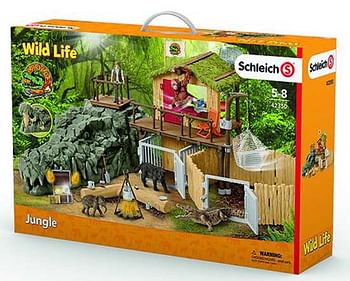 Aanbiedingen Schleich Wild Life 42350 Croco Jungle Onderzoeksba - Schleich - Geldig van 21/10/2017 tot 10/12/2017 bij ToyChamp