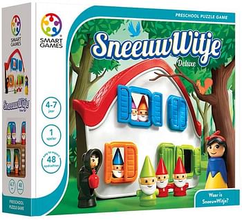 Aanbiedingen Sneeuwwitje Deluxe - Smart Games - Geldig van 21/10/2017 tot 10/12/2017 bij ToyChamp