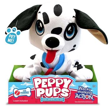 Aanbiedingen Peppy Pups Dalmatiër - Giochi Preziosi - Geldig van 21/10/2017 tot 10/12/2017 bij ToyChamp