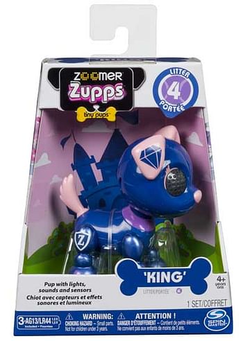 Aanbiedingen Zoomer Zupps retriever King - Zoomer - Geldig van 21/10/2017 tot 10/12/2017 bij ToyChamp